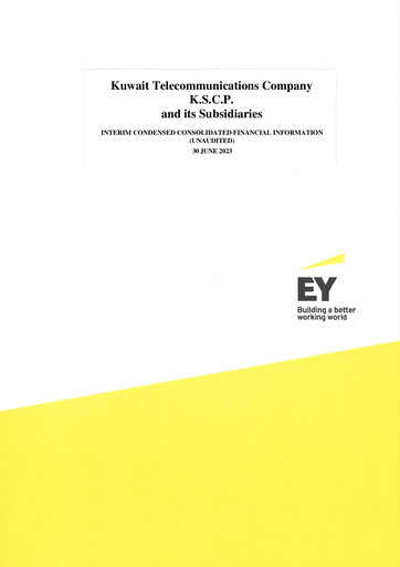 Thumbnail Kuwait Telecommunications Company Financial Statement 2023-h1