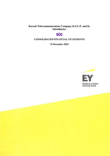 Thumbnail Kuwait Telecommunications Company Financial Statement 2023