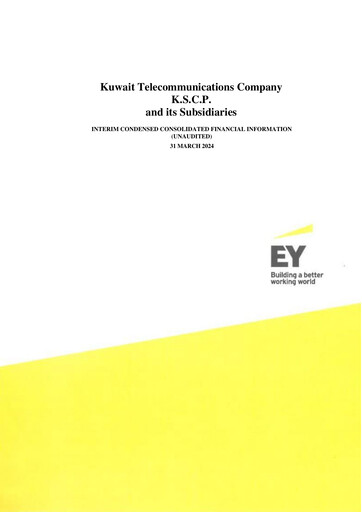 Thumbnail Kuwait Telecommunications Company Financial Statement 2024-q1