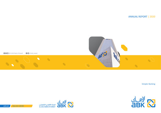 Thumbnail Al Ahli Bank of Kuwait Annual Report 2020