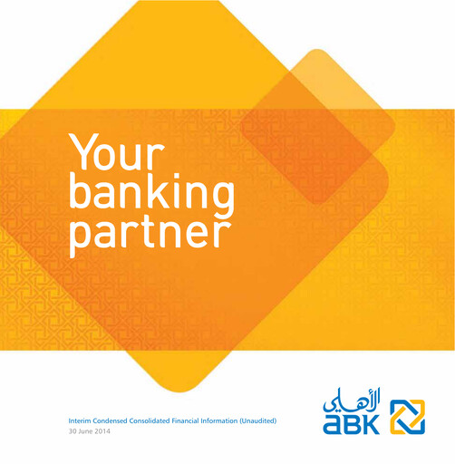 Thumbnail Al Ahli Bank of Kuwait Half-year Report 2014-h1