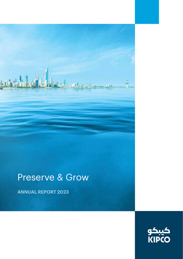 Miniature Kuwait Projects Company Holding Rapport annuel 2023