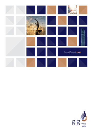 Thumbnail Gulf Insurance Group Annual Report 2020