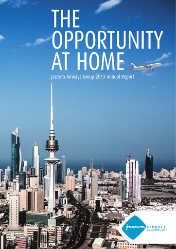 Thumbnail Jazeera Airways Annual Report 2013