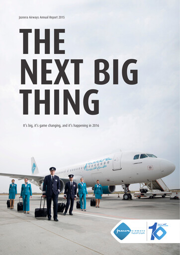 Thumbnail Jazeera Airways Annual Report 2015