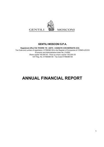 Thumbnail Gentili Mosconi Financial Report 2024
