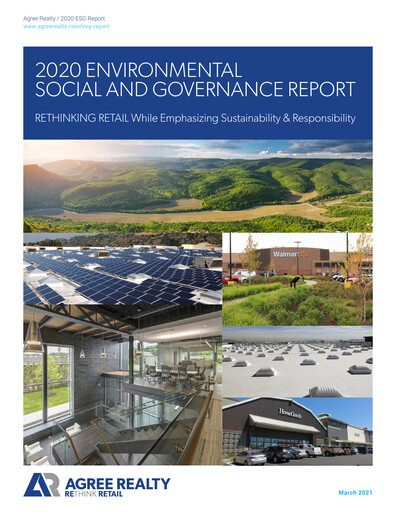 Thumbnail Agree Realty
 ESG Report 2020