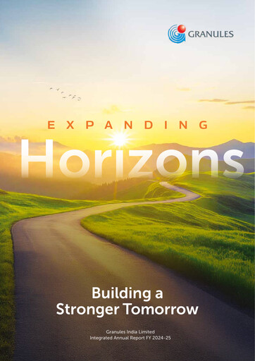 Thumbnail Granules India Annual Report 2024-2025