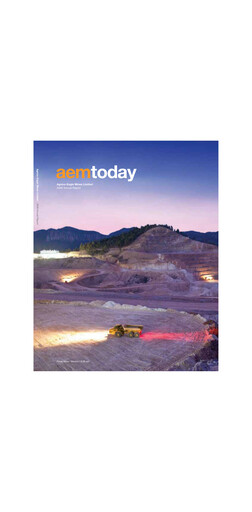 Thumbnail Agnico Eagle Mines Annual Report 2009