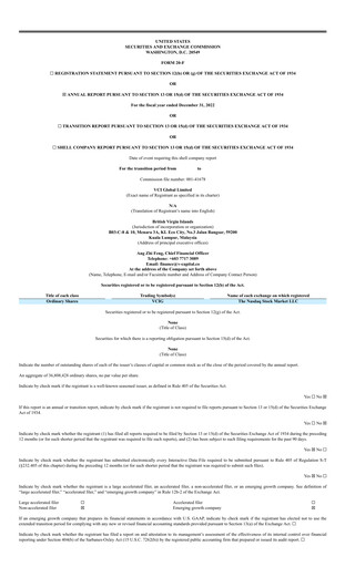 Thumbnail VCI Global Annual Report 2022