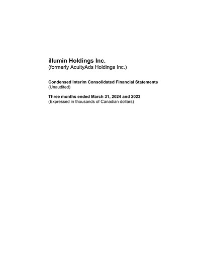 Thumbnail illumin Quarterly Report 2024-q1