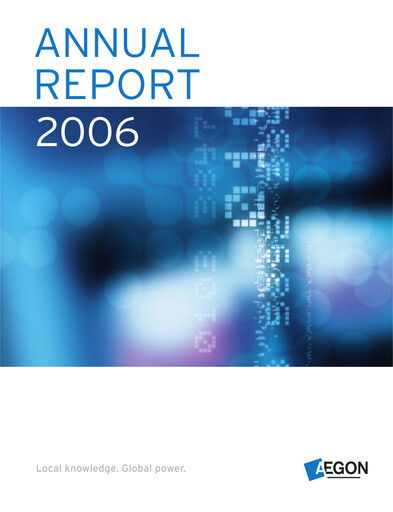 Thumbnail AEGON
 Annual Report 2006