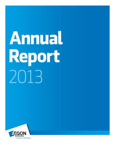 Thumbnail AEGON
 Annual Report 2013