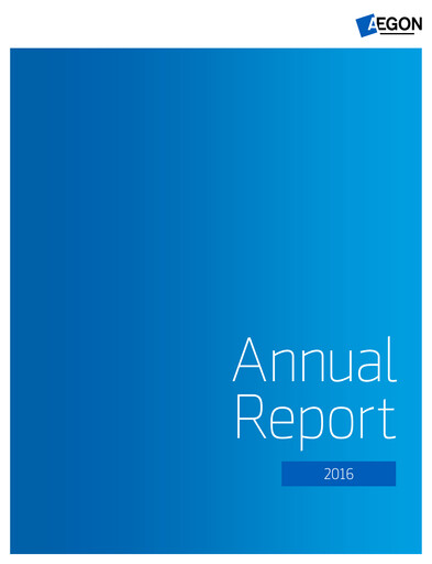 Thumbnail AEGON
 Annual Report 2016