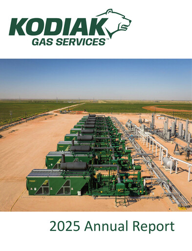 Thumbnail Kodiak Gas Services Annual Report 2025