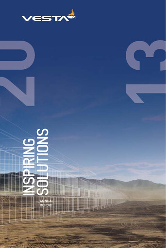 Vorschaubild Vesta Real Estate Jahresbericht 2013