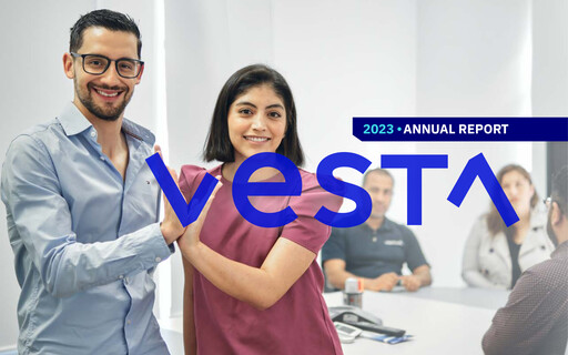 Thumbnail Vesta Real Estate Annual Report 2023