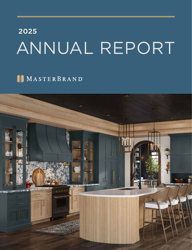 Miniature MasterBrand Rapport annuel 2025
