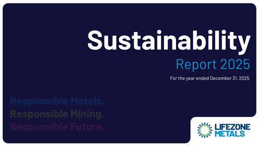 Thumbnail Lifezone Metals Sustainability Report 2025