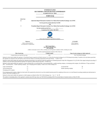 Thumbnail ADT Quarterly Report 2020-q2