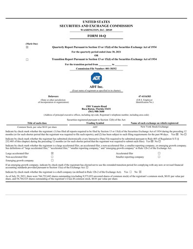 Thumbnail ADT Quarterly Report 2021-q2