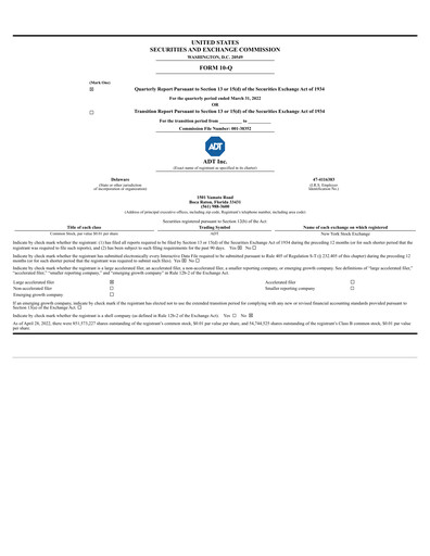 Thumbnail ADT Quarterly Report 2022-q1
