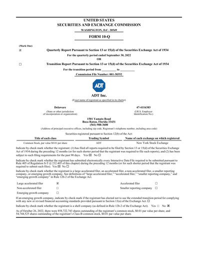Thumbnail ADT Quarterly Report 2022-q3