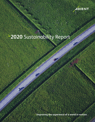Thumbnail Adient
 Sustainability Report 2020