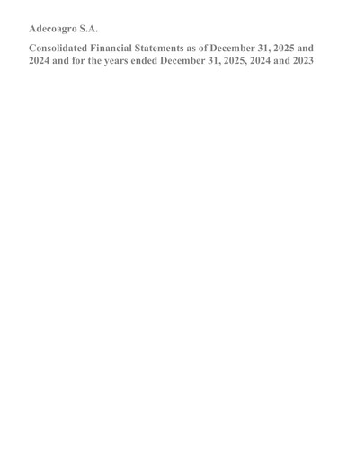 Thumbnail Adecoagro Financial Statement 2025