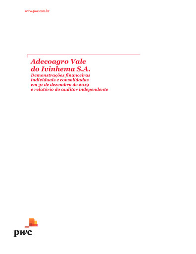 Thumbnail Adecoagro Financial Statement 2019
