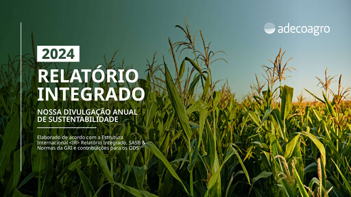 Thumbnail Adecoagro Sustainability Report 2024