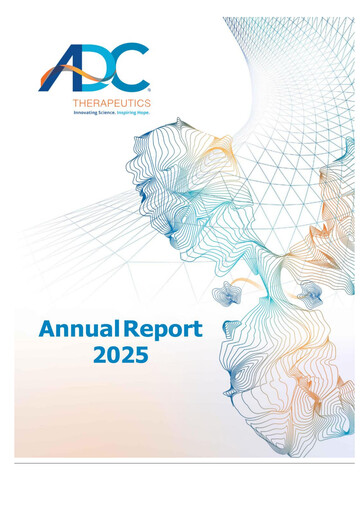 Vorschaubild ADC Therapeutics Jahresbericht 2025