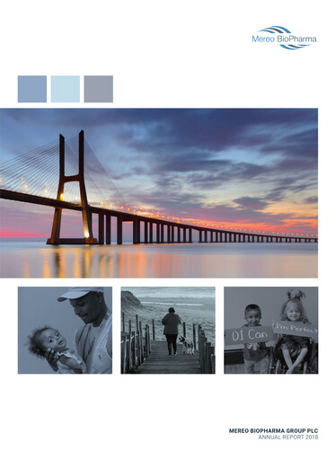 Miniature Mereo BioPharma Group Rapport annuel 2018