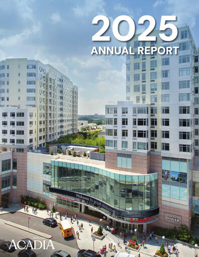 Vorschaubild Acadia Realty Trust
 Jahresbericht 2025