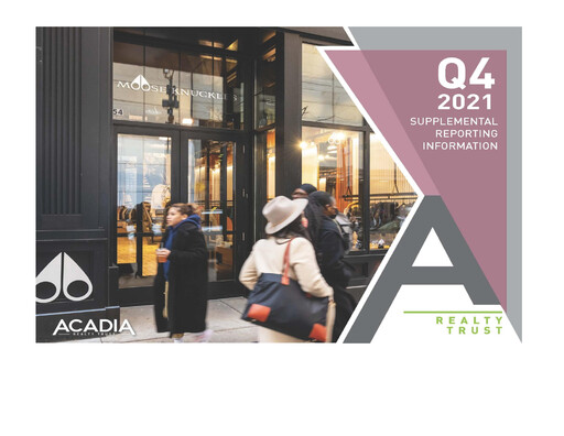 Thumbnail Acadia Realty Trust
 Quarterly Report 2021-q4