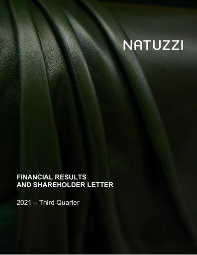 Thumbnail Natuzzi Quarterly Report 2021-q3