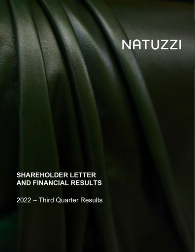 Thumbnail Natuzzi Quarterly Report 2022-q3