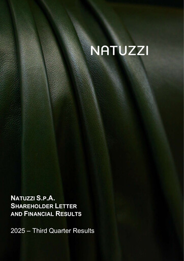 Thumbnail Natuzzi Quarterly Report 2025-q3