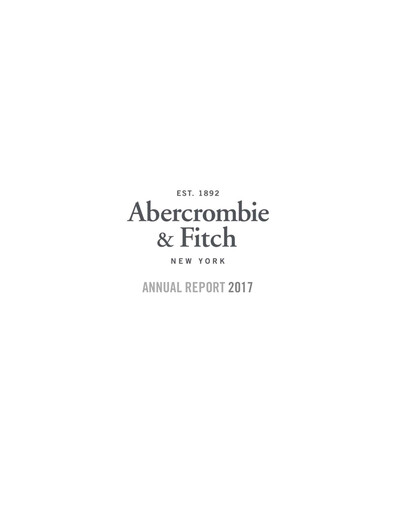 Vorschaubild Abercrombie & Fitch Jahresbericht 2017
