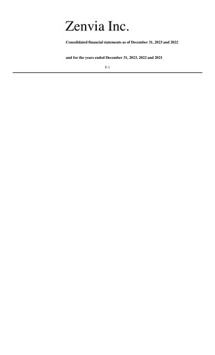 Vorschaubild Zenvia Finanzmitteilung 2023