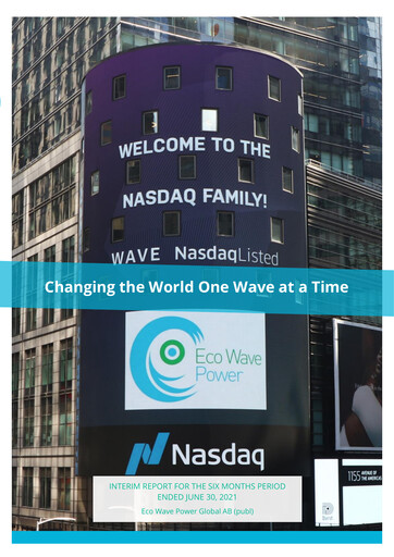 Thumbnail Eco Wave Power Global Financial Report 2021-q2