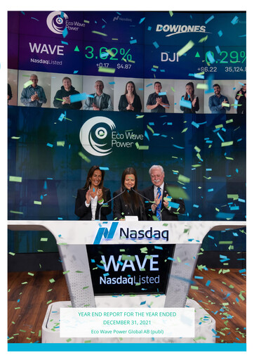 Thumbnail Eco Wave Power Global Financial Report 2021