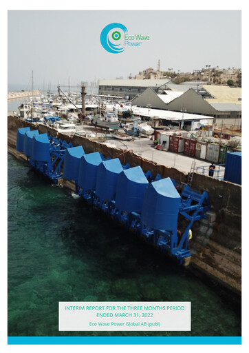 Thumbnail Eco Wave Power Global Financial Report 2022-q1