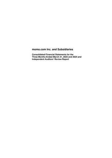 Thumbnail momo.com Inc. Quarterly Report 2025-q1