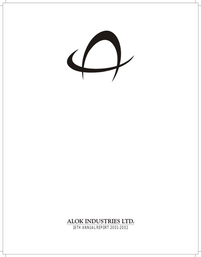 Thumbnail Alok Industries Annual Report 2001-2002