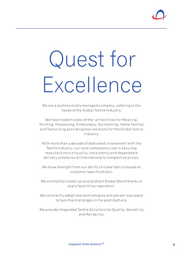Thumbnail Alok Industries Annual Report 2002-2003