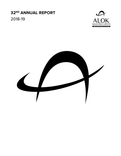 Thumbnail Alok Industries Annual Report 2018-2019