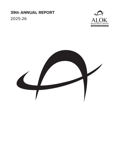Thumbnail Alok Industries Annual Report 2025-2026
