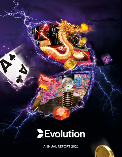 Thumbnail Evolution Gaming Annual Report 2021