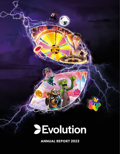 Thumbnail Evolution Gaming Annual Report 2023